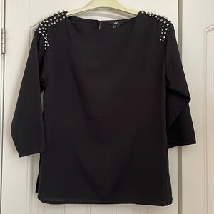 H&M Black Blouse